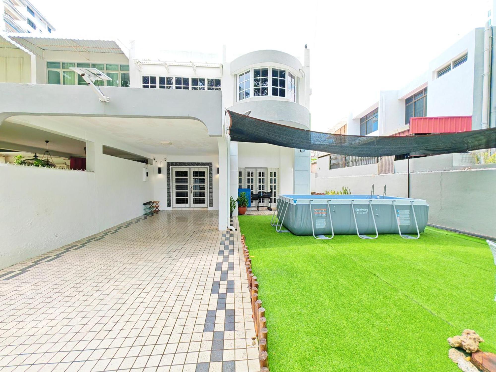 527 Beachhouse L 5 Bedroom With Swimming Pool - 3Min Walk To The Beach Tanjung Bungah  Exterior foto